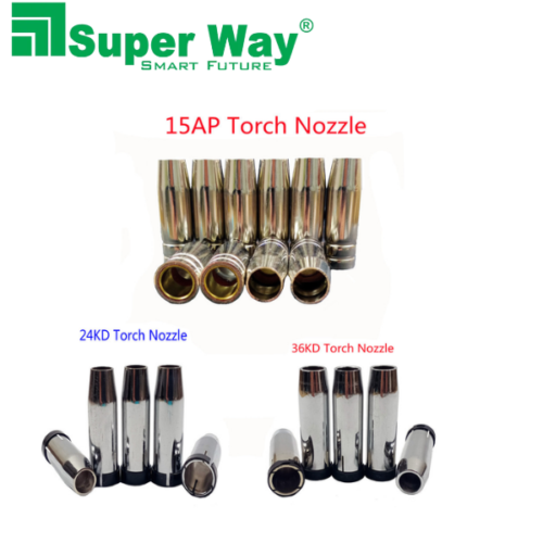 MIG Welding Torch Gas Nozzle for 15AK 24KD 36KD