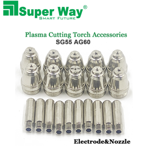 AG60 SG-55 WSD60 Plasma Cutter Consumables Kit