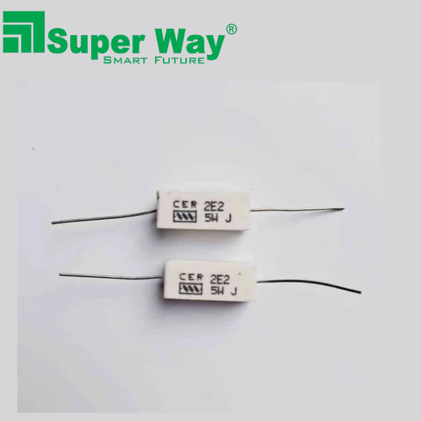 100 Ohm 5 Watt Wire Wound Resistor