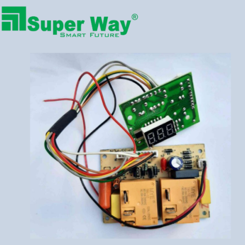 2 Relay Stabilizer Circuit Board with Display 140V–280V