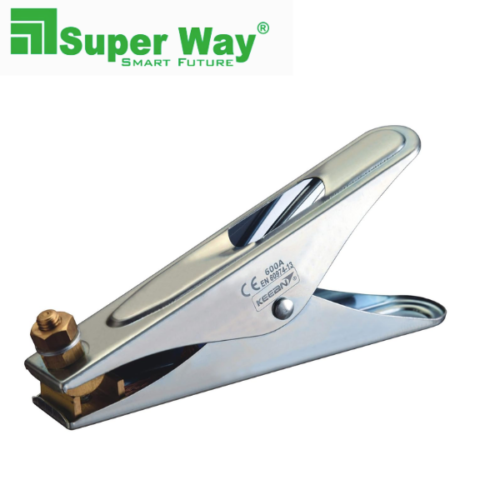 Heavy Duty Earth Clamp with Brass Jaws 600 Amp