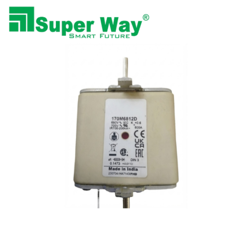 170M6812D High Speed Square Body Fuse