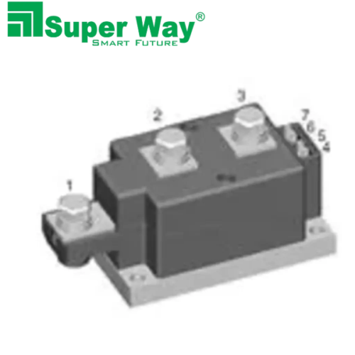 MCD 312-16IO1 Thyristor Module