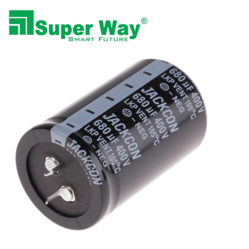680µF 450V Flat-Size Electrolytic Capacitor