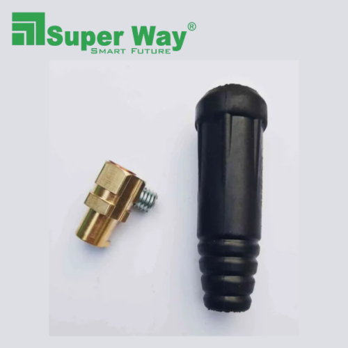 Welding Machine Male Connector Brass 1pc