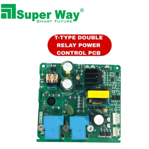T-Type Double Relay Power Control PCB